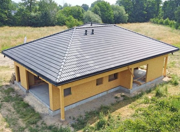Montaż pokrycia dach domu Z204 D - Nowa Huta Kraków